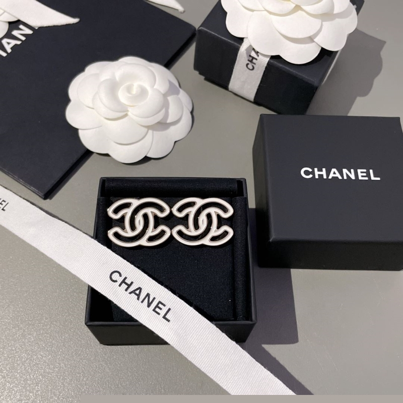 Ch*el earrings